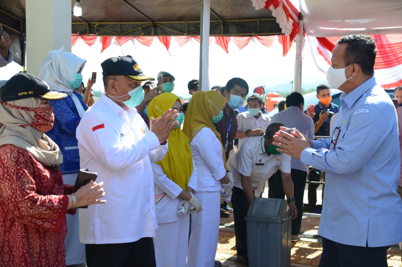 Menteri KKP RI, Gubernur Gorontalo.
