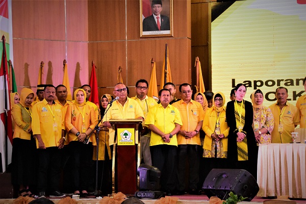Fikram Salilama, Musda Partai Golkar, Kota Gorontalo.
