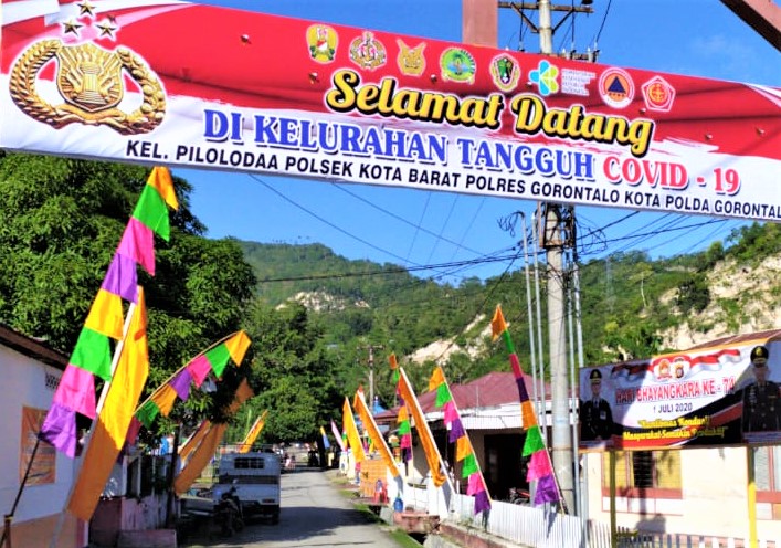 Kelurahan Tangguh, Covid-19, Kota Gorontalo.