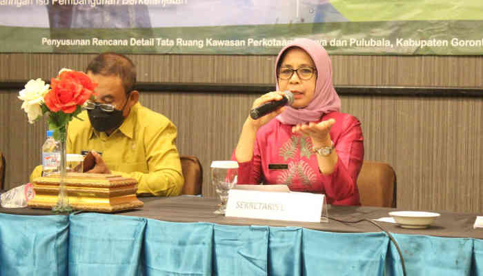 Sekretaris Daerah Kabupaten Gorontalo, Hadijah U. Tayeb.