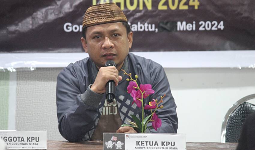 Komisioner KPU Gorontalo Utara Bagitugas Agar Pelaksanaan Pilkada Sesuai Tahapan