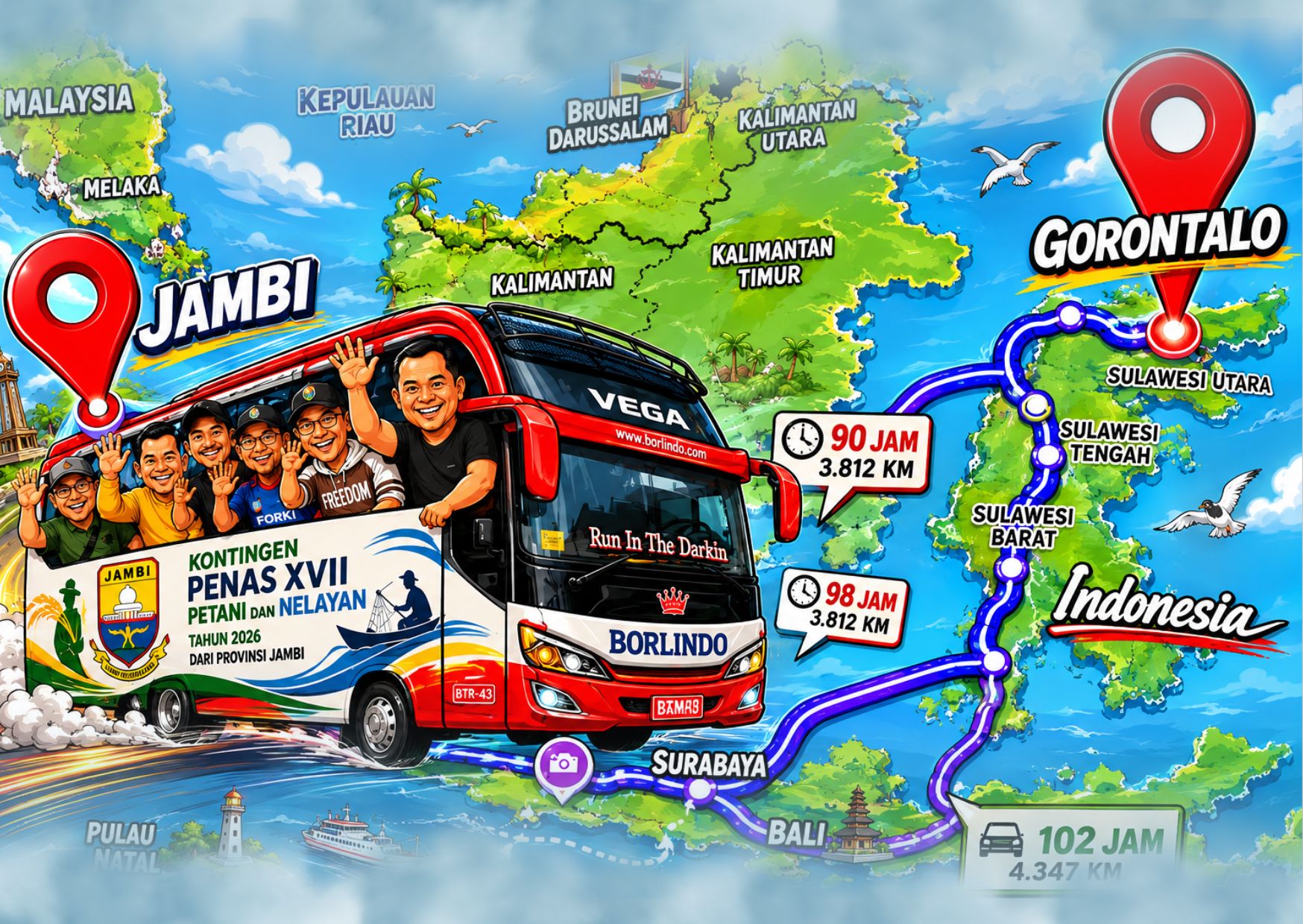 begini-cerita-kontingen-penas-asal-jambi-tempuh-jalur-darat-berjarak-3-800-km-ke-gorontalo